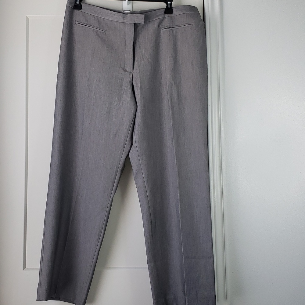 Ruby Rd. Plus Size Flat Front Easy Stretch Pant